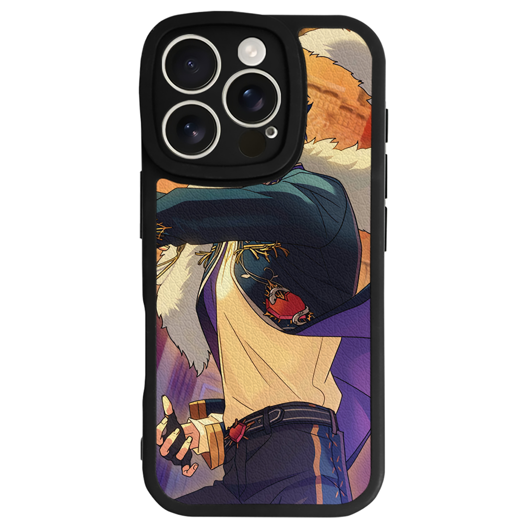 （画像用） あんさんぶるスターズ! Ensemble Stars 【iPhone 16シリーズ対応】シリコンスマホケース（レザー調） 材質：シリコン